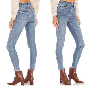 WE The Free High Rise Jegging Frey Hem in Sierra